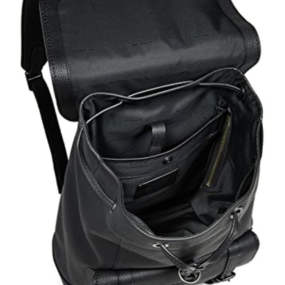 **Like New** Mens Black Coach Bleeker Backpack - Picture 2 of 5